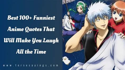 Funny Anime Quotes