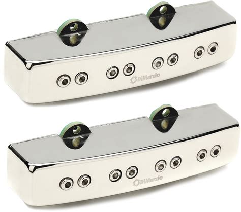 Dimarzio Relentless J Bass Pickup Set Nickel Sweetwater