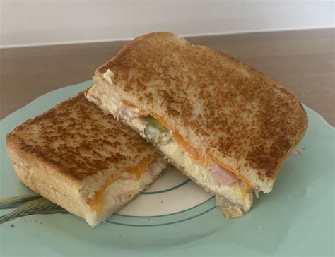 Next Level Cheese And Ham Toastie