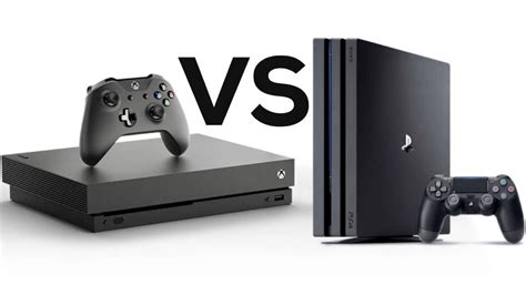 Xbox One X Vs PlayStation 4 Pro ULTIMATE COMPARISON Specs 4K