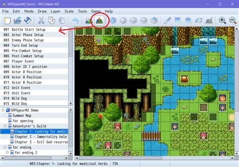 SRPG Gear MZ Plugins For Creating Tactical Battle System RPG Maker