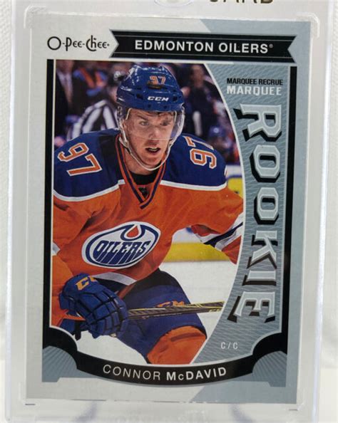 Connor McDavid OPC O Pee Chee Update Rookie Card RC 15 16 2015 2016 EBay