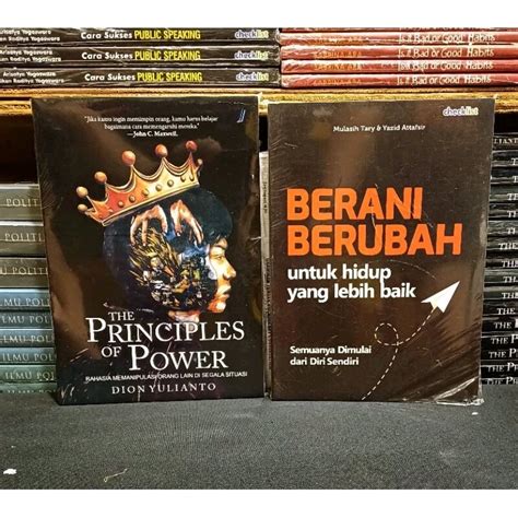 Paket 2 Buku The Principle Of Power Berani Berubah Lazada Indonesia