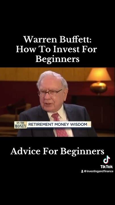 Warren Buffett How To Invest For Beginners Youtube