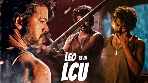 Leo Lcu Confirmedleo Trailer And First Look Song Updateleo Budget