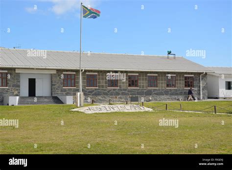 Central Building At The Robben Island Prison Off Cape Town South Africa