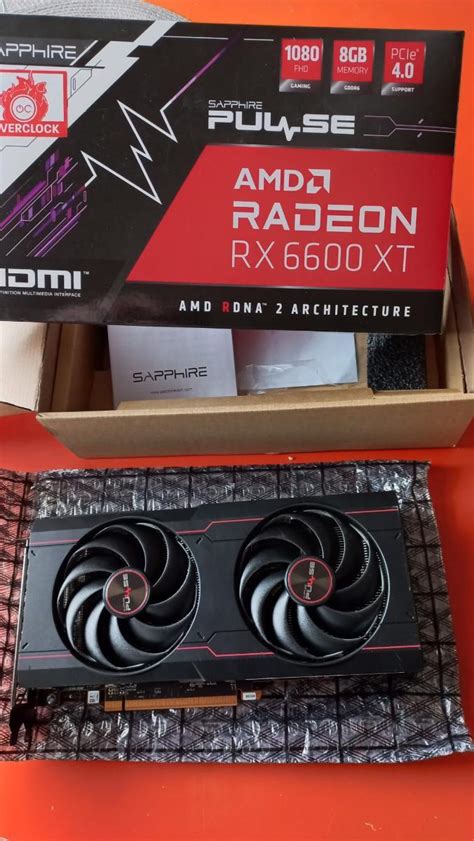 Sapphire Pulse Radeon Rx 6600 Xt Gaming Oc 8gb Gddr6 Zaruka Do 82024 Aukro