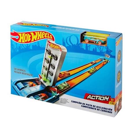 Campeón De Pista De Aceleración Pista Hot Wheels