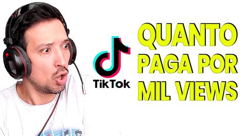 QUANTO O TIKTOK PAGA POR CADA MIL VISUALIZAÇÕES Divirta se os