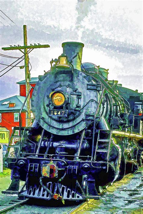 Steam Train Locomotive Photograph by Art Phaneuf - Fine Art America