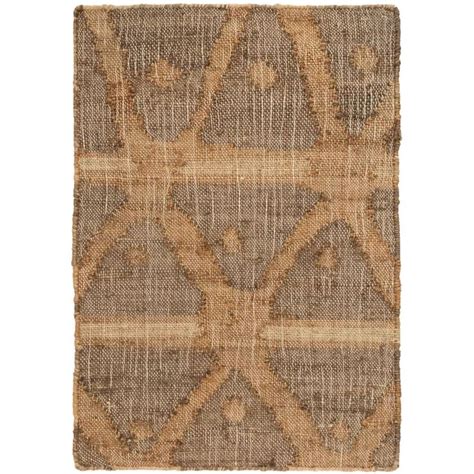 Dash And Albert Rugs Rumi Geometric Hand Knotted Brown Area Rug