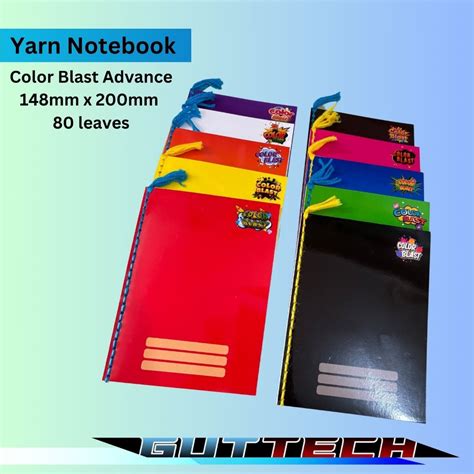 notebook yarn  leaves regular notebook size high school notebook