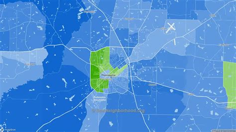 Race, Diversity, and Ethnicity in Thomasville, GA | BestNeighborhood.org