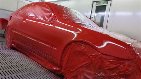 full exterior respray standox voc topcoat mercedes benz  youtube