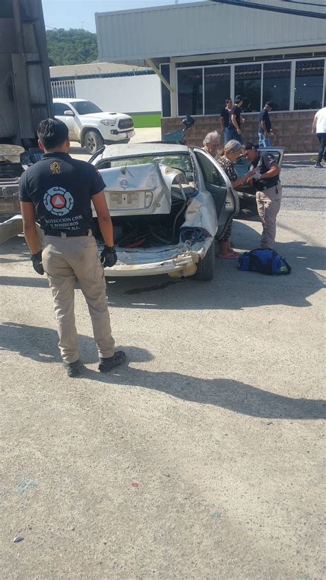 Persona Lesionada En Allende En Un Accidente Vial Atiende Protecci N