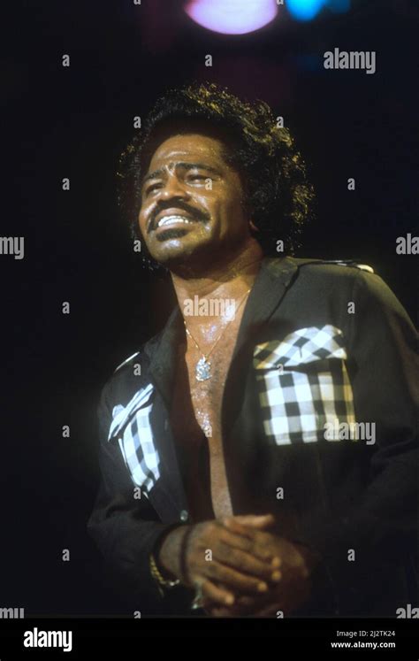 James Brown Live In Concert Performing In 1977 Credit Jeffrey Mayer