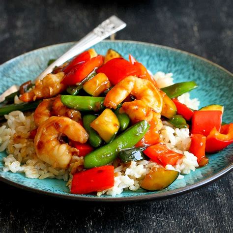 Shrimp And Vegetable Stir Fry Recipe Cookin Canuck