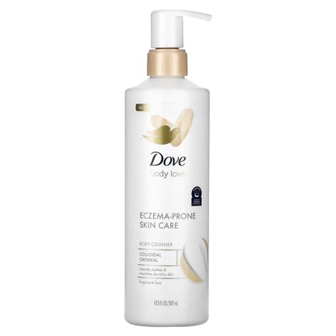 Dove Eczema Prone Skin Care Body Cleanser Colloidal Oatmeal