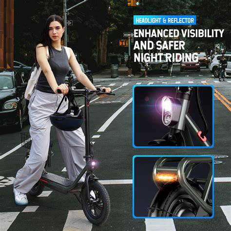 Sisigad Scooter Adult E Scooter Electric Scooter Bike