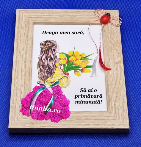 martisoare cu mesaj pentru sora tinalia