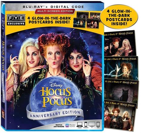 Hocus Pocus 25th Anniversary Is Coming To Blu Ray In September Hi