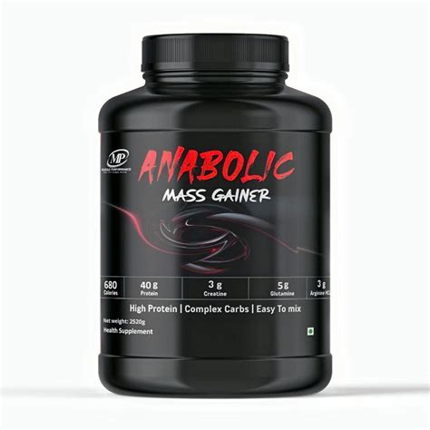 Muscle Performance Anabolic Mass Gainer 3 Kg Anabolic Mass Gainer At Rs 2699jar Mass Gainer