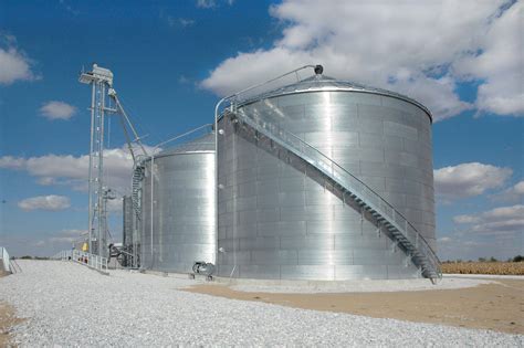 Non-Stiffened Grain Bins - Valley Agro Services Ltd.