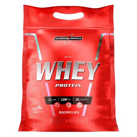 Whey Protein Nutri Refil 907 G Integralmédica Baunilha Netshoes