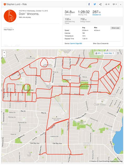 Artist Stephen Lund Rides His Bike To Create Gps Doodles Booooooom