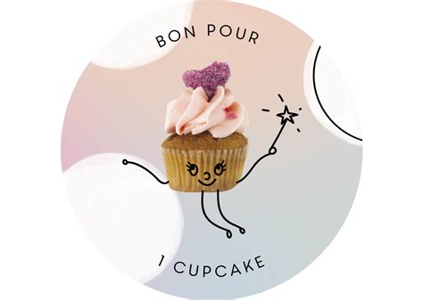 Bon Pour 1 Cupcake Royaume MELAZIC Cupcakes Ateliers Et Objets Cadeaux