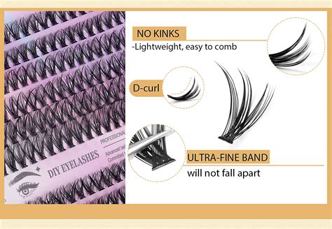 Handmade Individual Lashes Segmented Diy Lash Extensions Kit