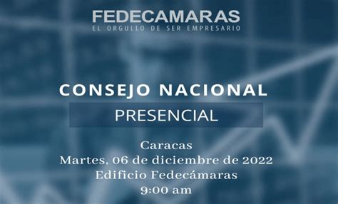 Consejo Nacional de Fedecámaras Fedecámaras