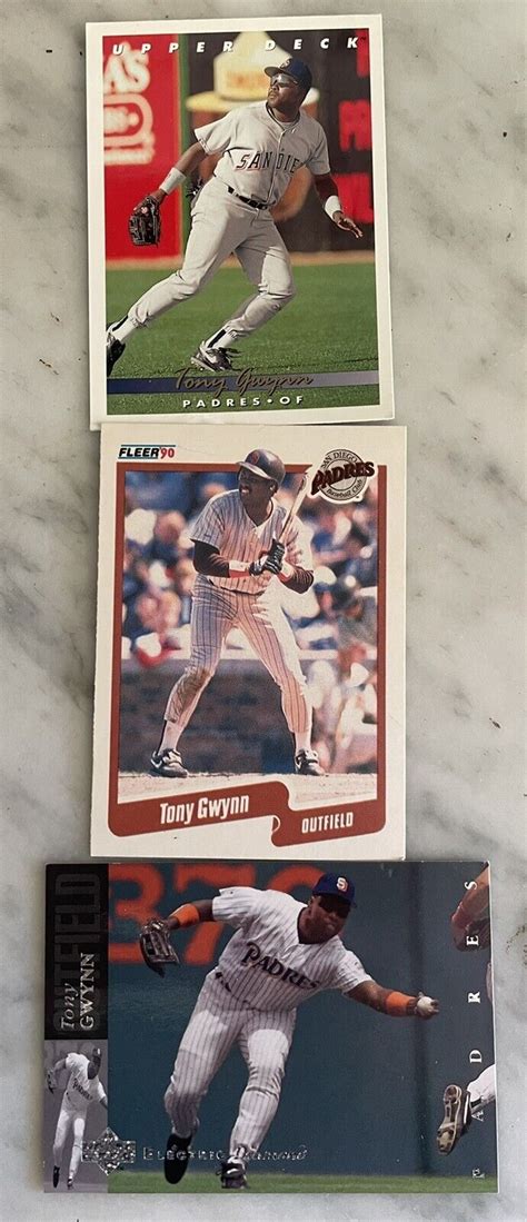 Card Superset Tony Gwynn Electric Diamond Fleer