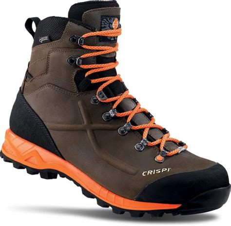 Scarponcino Crispi Valdres S E Gtx Dark Brown Gore Tex High Visibility