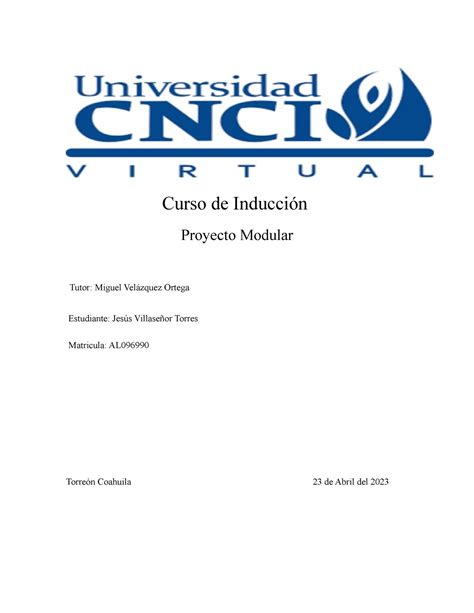 AL096990 nuevo Induccion Proyecto Modular 21042023 Curso de Inducción