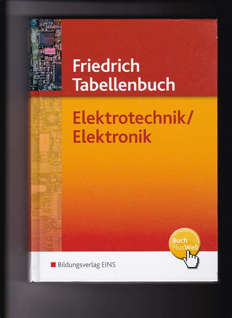 Friedrich Tabellenbuch Elektrotechnik Von Wilhelm Friedrich Zvab