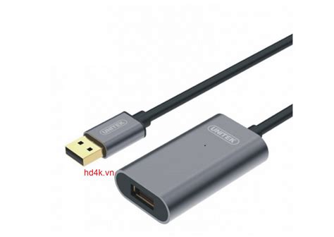 Cáp Nối Dài Usb 5m Có Ic Unitek Y C271