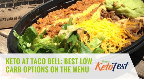 Keto at Taco Bell: Best Low Carb Options on the Menu