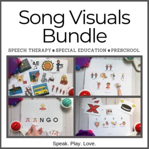 Interactive Songs For Speech Therapy Free Printable Speak Play Love