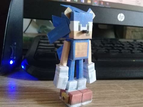Pixel Papercraft Sonic The Hedgehog Minecraft Dlc My XXX Hot Girl