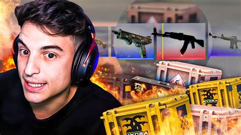 ABRO CAJAS EN COUNTER STRIKE 2 Y ME TOCA UN ARMA ROJA YouTube