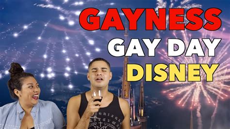 Gayness Gay Days Disney YouTube
