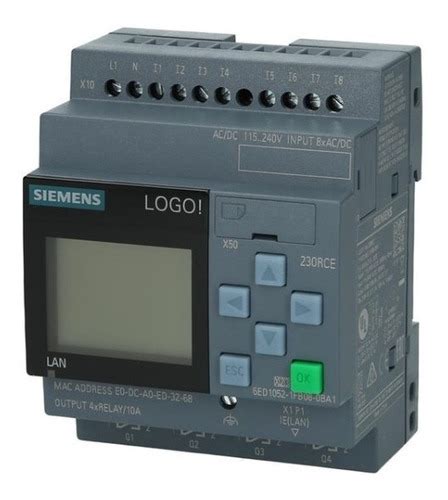 Siemens Plc Logo 8 230rce Di 8 do 4 6ed1052 1fb08 0ba1 Envío gratis