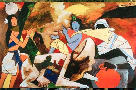 List Of Famous Paintings By Mf Hussain The Artist 56 Off