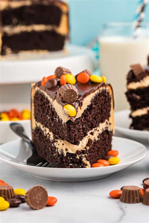 Chocolate Peanut Butter Cake A Classic Twist