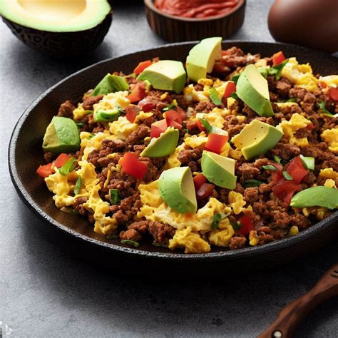 Mexican Keto Scramble Recipe