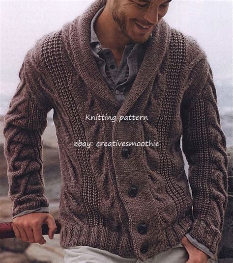 Free Knitting Patterns Mens Cardigans Uk Mikes Naturaleza