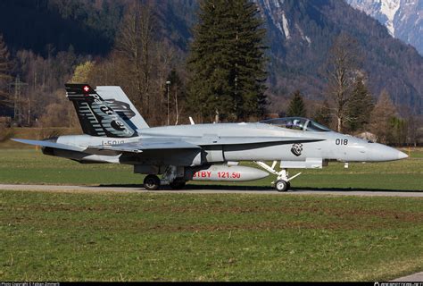 J Swiss Air Force Mcdonnell Douglas F A C Hornet Photo By Fabian