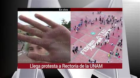 Marcha Contra El Acoso Sexual Llega A Rectoría Grupo Milenio