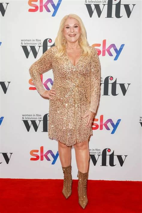 Vanessa Feltz 60 Puts On Busty Display As She Wows In Plunging